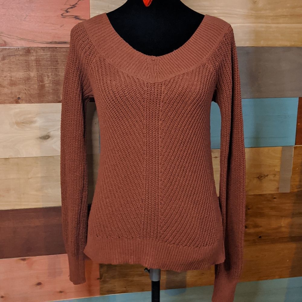 XXS Abercrombie & Fitch off shoulder cable knit sweater